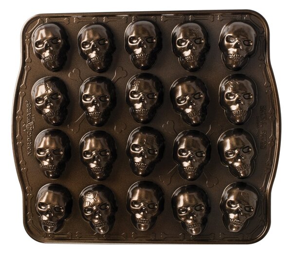 Nordic Ware Nordic Ware Skull Bites baking tin Bronze