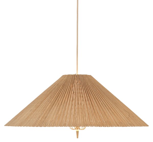 GUBI 1972 ceiling lamp Ø60 cm Bambu-brass