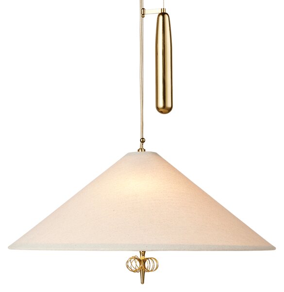 Gubi A1967 ceiling lamp Canvas-brass