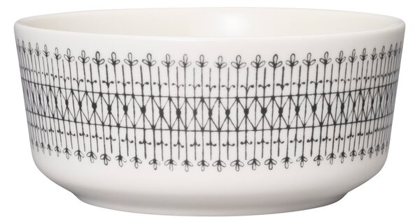 Arabia Emilia bowl Ø13 cm Black-white