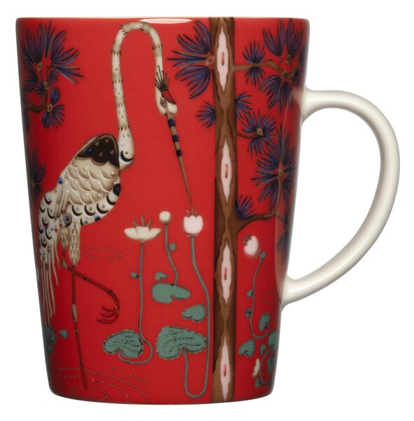 Iittala Taika mug 40 cl 15-year anniversary Red