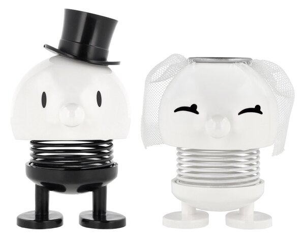 Hoptimist Hoptimist Bride & Groom figure 2 pieces White