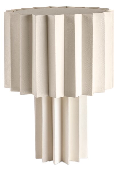 Örsjö Belysning Plissé table lamp - textile White