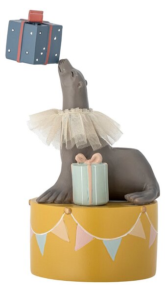 Bloomingville Flor candle stick sealion 19 cm