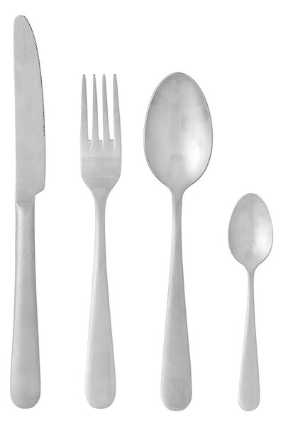 Bloomingville Karma cutlery 4 pieces Matte stainless steel