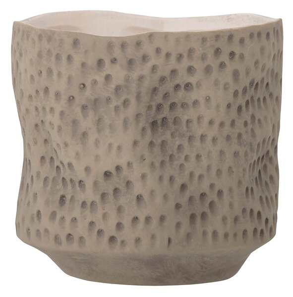 Bloomingville Sayah flower pot Ø16 cm Brown