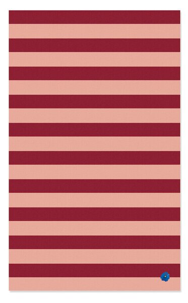 Byon Leya stripe tablecloth 150x250 cm Red-pink