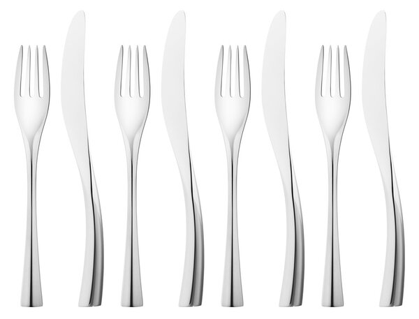 Georg Jensen Cobra cutlery 8 pieces Stainless steel