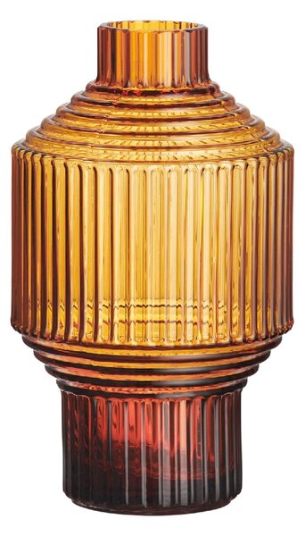 Kosta Boda Pavilion vase dark 134 mm Amber