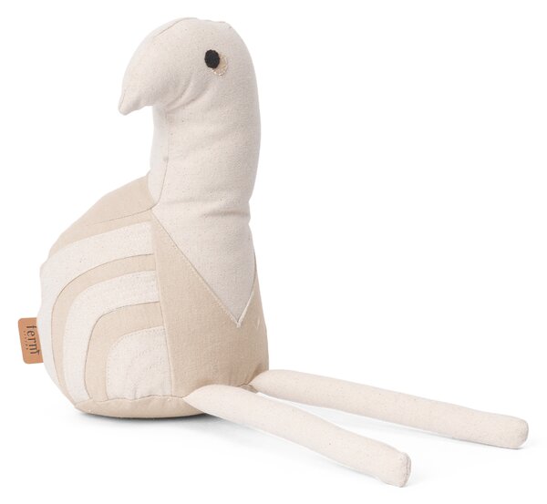 Ferm LIVING Birdy Teddy stuffed animal Natural-Off-white