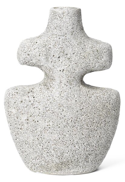 Ferm LIVING Yara candlestick medium Grey Pumice