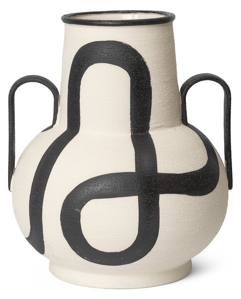 Ferm LIVING Trace vase Off-white