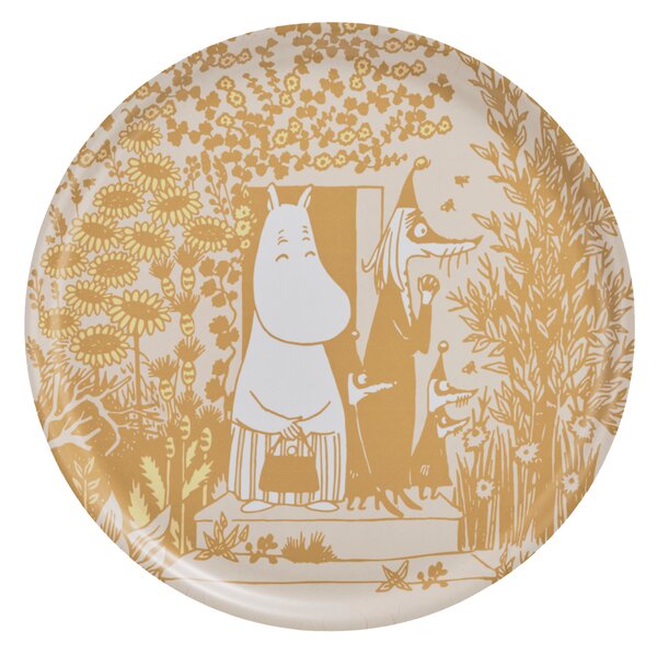 Muurla Moomin tray Ø40 cm Wild garden