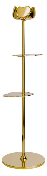 Hilke Collection Ninfea Alta candlestick 35 cm Brass