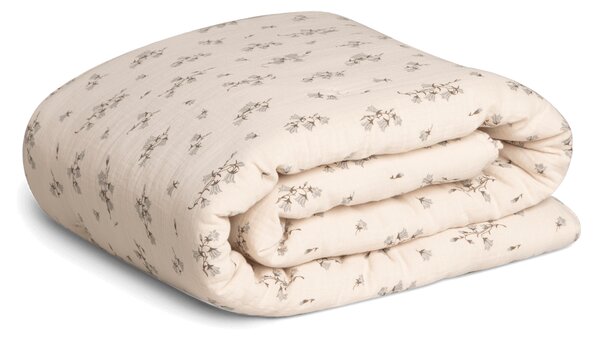 Garbo&Friends Bluebell Muslin padded blanket 100x140 cm