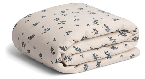 Garbo&Friends Blueberry Muslin padded blanket 100x140 cm