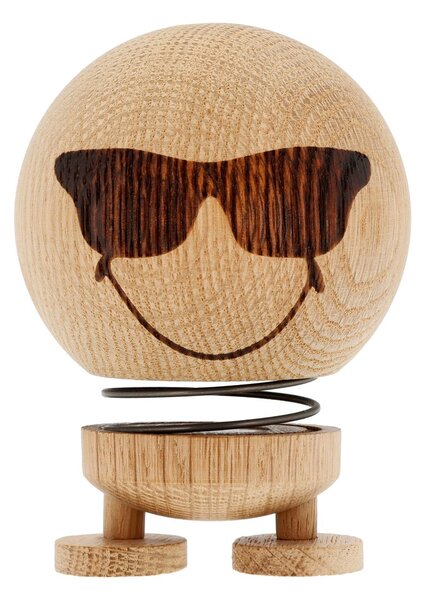 Hoptimist Hoptimist Smiley Cool M figure Raw oak