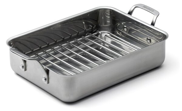 Morsø 79NORD oven pan with grid 40x25x10 cm Stainless steel