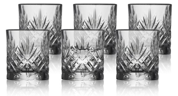 Lyngby Glas Melodia shotglass 8 cl 6-pack Clear