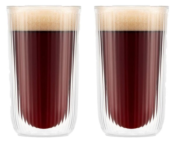 Bodum Douro double walled beer glass 45 cl 2-pack Clear