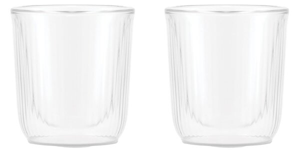 Bodum Douro double walled sake glass 14,5 cl 2-pack Clear