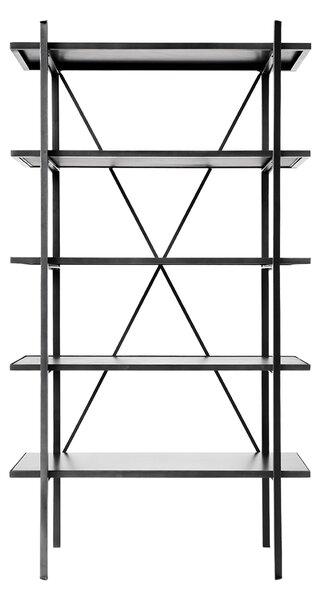 MUUBS Austin free standing shelf 90x160 cm Black