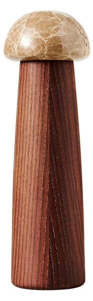 MUUBS Yami salt and pepper mill M Carbonized ash-marble