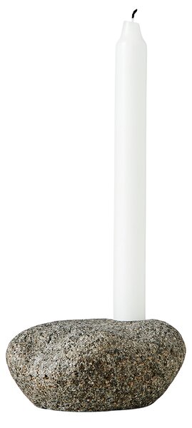 MUUBS Valley candle sticks 6 cm Natural stone