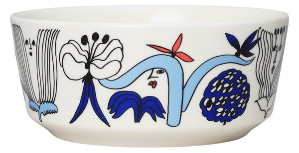 Arabia Puutarhurit bowl Ø15 cm Blue-white-red