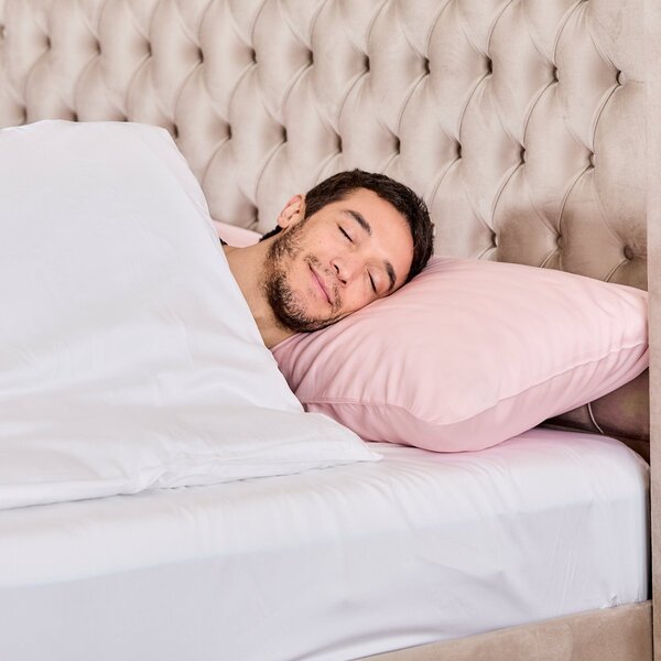 100% Organic Bamboo Silk Pillowcases (2 Pack), Pink