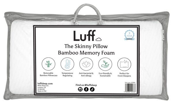 The Bamboo Skinny Pillow