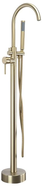 Free-standing faucet Rea Lungo brush gold