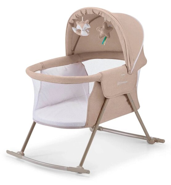 Kinderkraft Lovi 3 in 1 Baby Crib - Beige