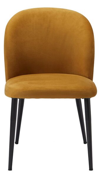 Hanra Dining Chair Mustard (Pack of 2)