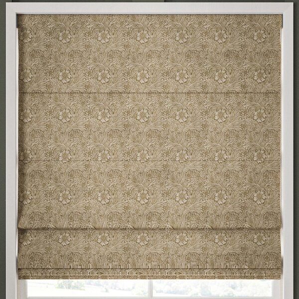 William Morris Marigold Velvet Made to Measure Roman Blind Jute