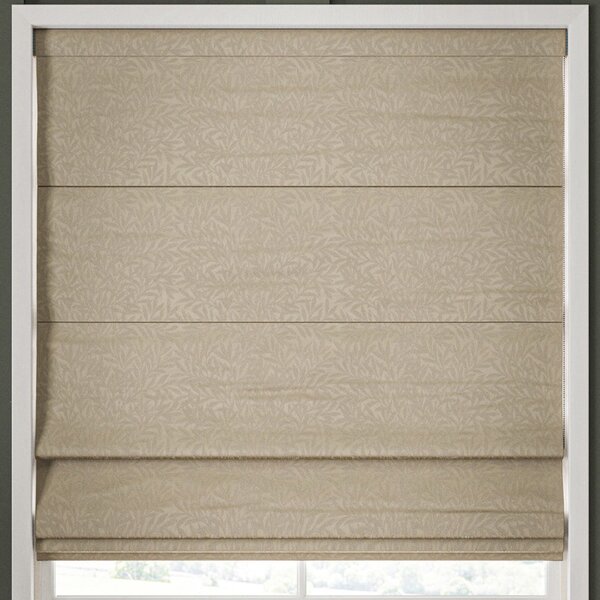 William Morris Willow Woven Made To Measure Roman Blind Jute