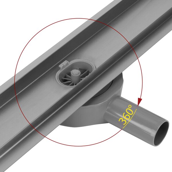 Linear drainage REA Neox pro Titan 60