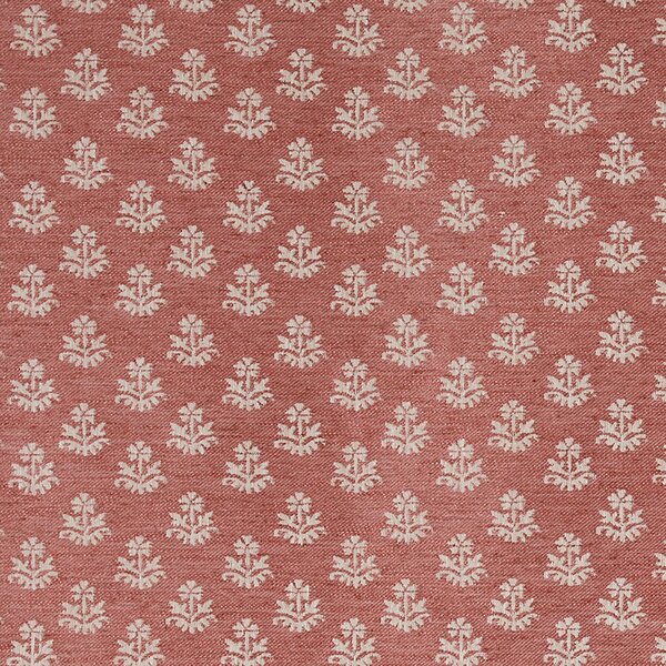 Prestigious Textiles Zari Woven Fabric Tangerine