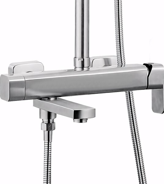 Shower set Rea Arlo Brush Nickle