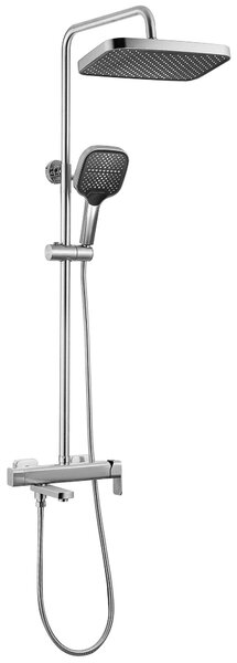 Shower set Rea Arlo Brush Nickle