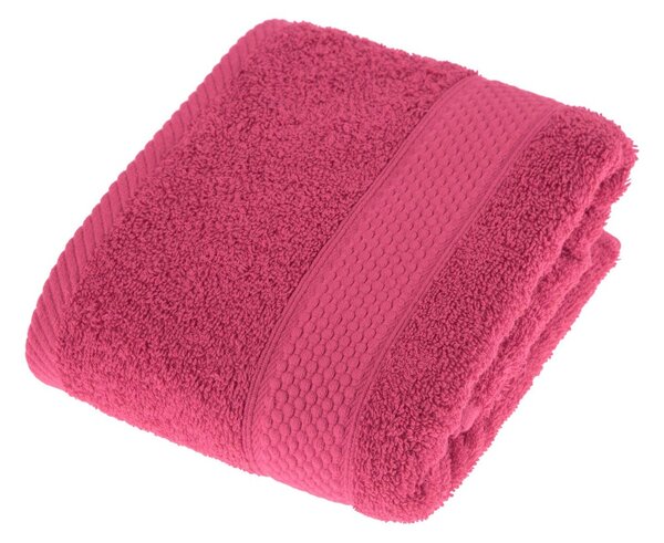 Homescapes Raspberry Hand Towel Set of 6 Turkish Cotton