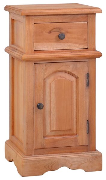 Bedside Cabinet Solid Mahogany Wood