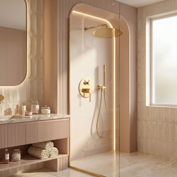 Shower system Rea Venti Gold + BOX