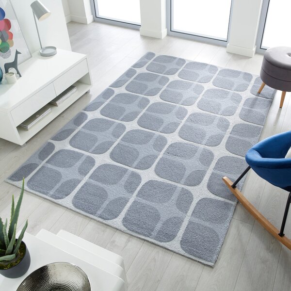 Mesh Rug Mesh Grey