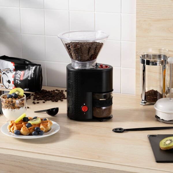 Bodum Bistro Black Electric Coffee Grinder Black