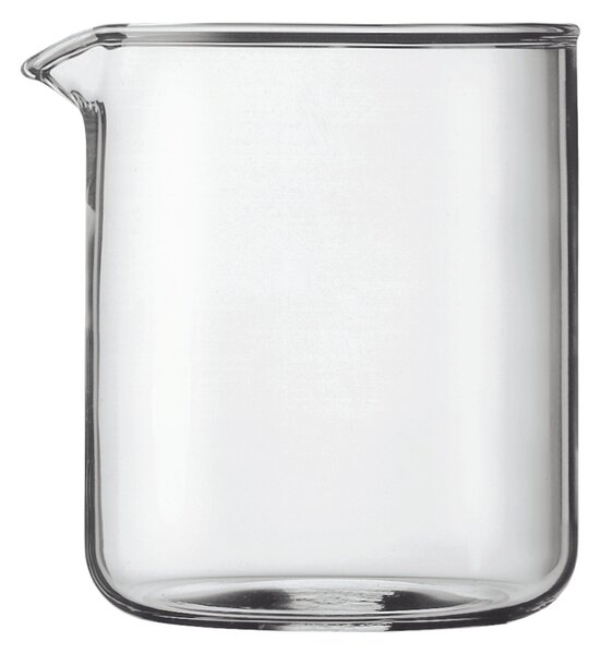 Bodum Spare 4 Cup Glass Coffee Beaker, 500ml Clear