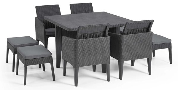 Keter Dine Out 4-8 Seater Dining Set | Outdoor Seating Set | Roseland