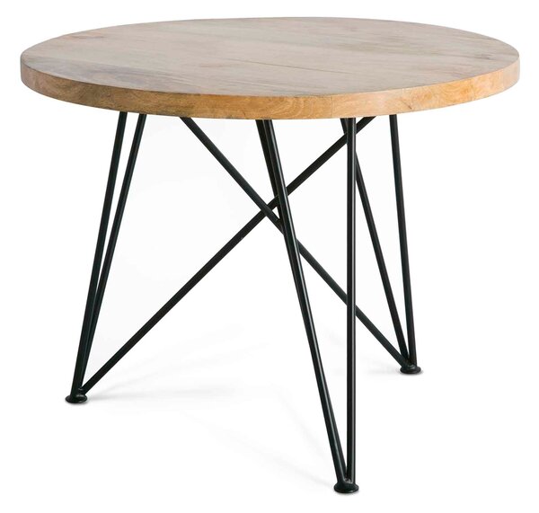 Freya Coffee Table | Wood & Metal, Hairpin Legs | Roseland