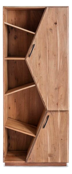 Yavin Acacia Bookcase Storage Cabinet | Roseland