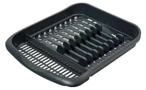 Addis Grey Plastic Dish Rack Grey